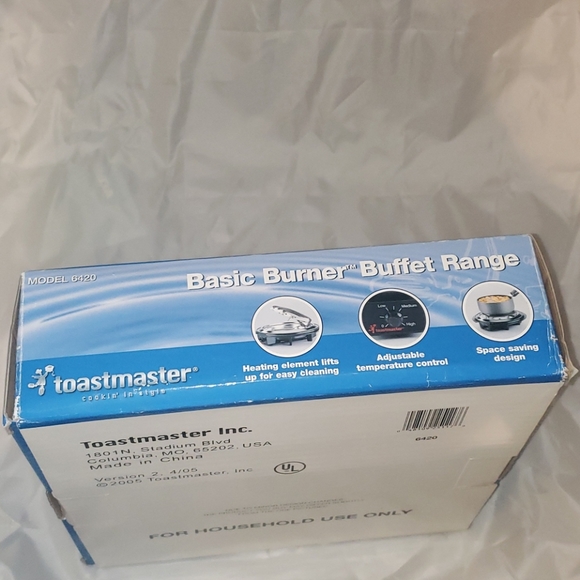 Toastmasters basic burner buffet range - Picture 2 of 6